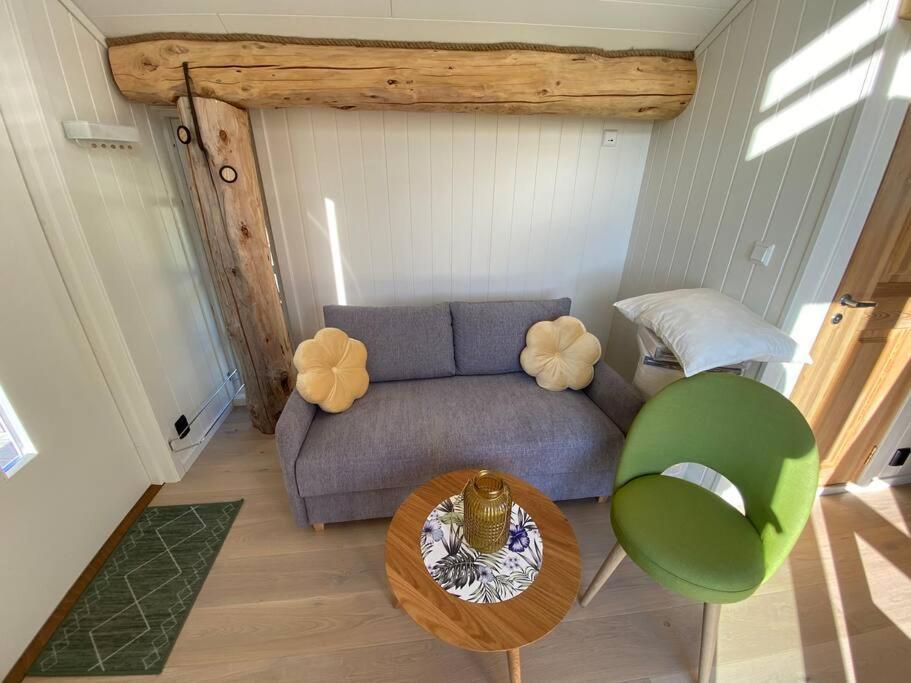 Aure Minihus Med Drommeutsikt Til Sunnmorsalpeneアパートメント エクステリア 写真